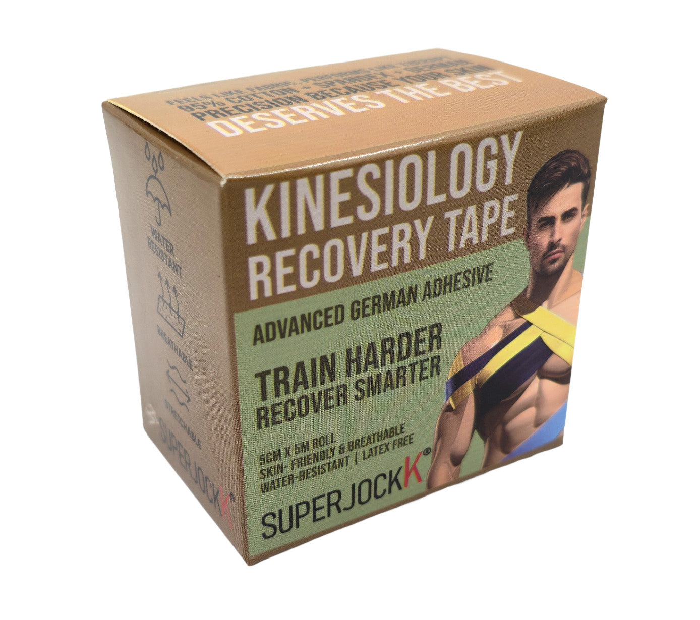Superjockk Kinesiology Recovery Tape
