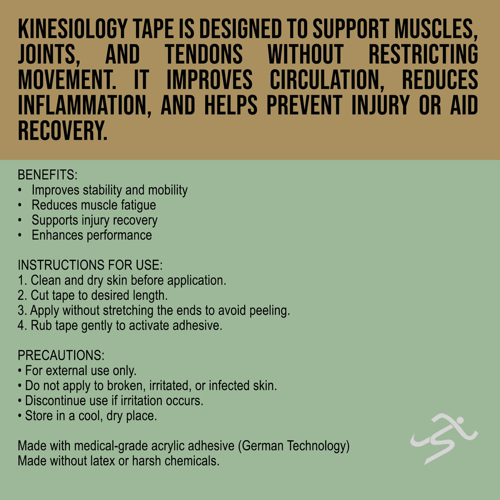 Superjockk Kinesiology Recovery Tape